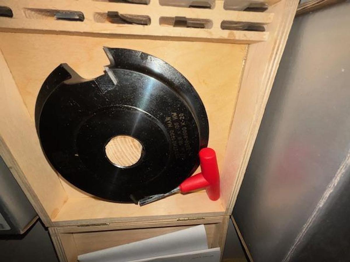 Gebraucht Stark HW-WPL-Viertelstabfräser-Set in Holzkassette