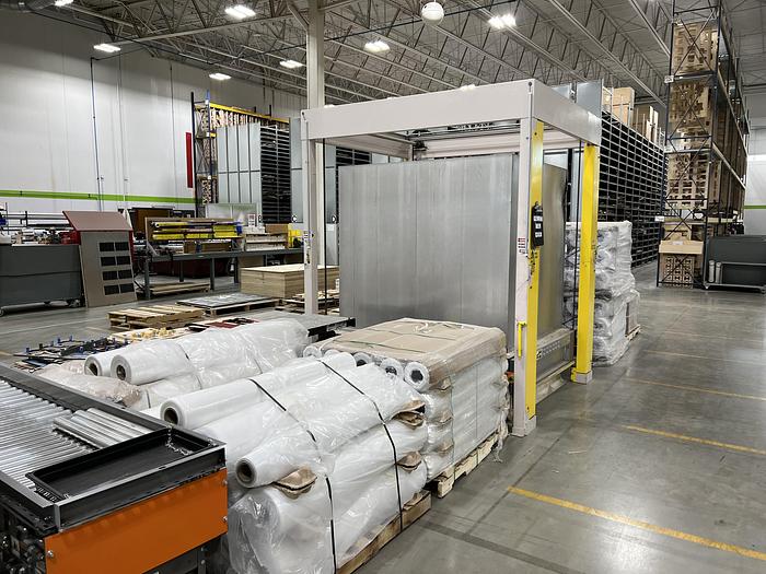 Used 2010 BBC Industries Dual Force Series S75454 Pallet Shrink Wrap