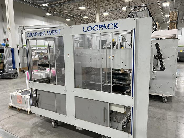 Used 2010 Graphic West Locpack Automatic Case Packer