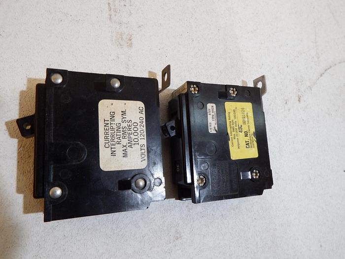 Parts Only Westinghouse 1 Pole 20 Amp 120/240VAC Circuit Breaker Type: BA (B4)