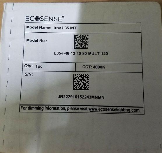 ecosense trov l35 L35-I-48-12-40-80-MULT-120
