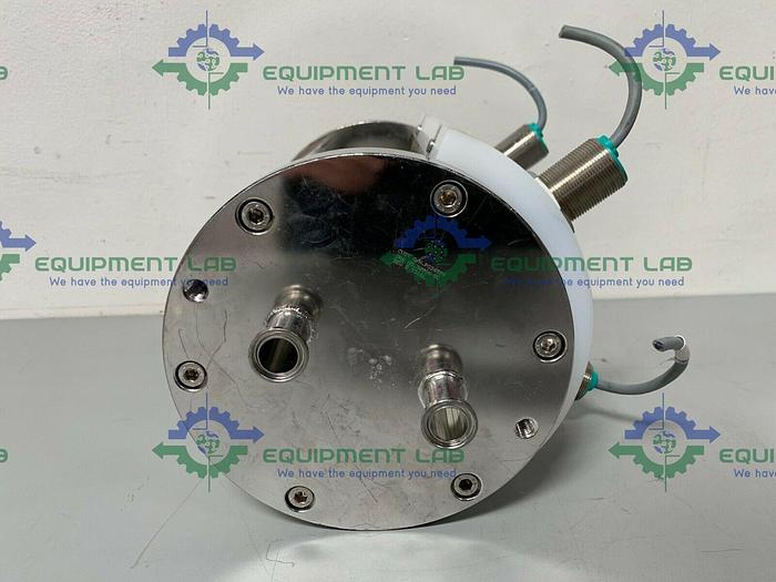 Used Millipore K400-130BT Chromatography Column w/ 3/4" & 1/2" Sanitary Fittings