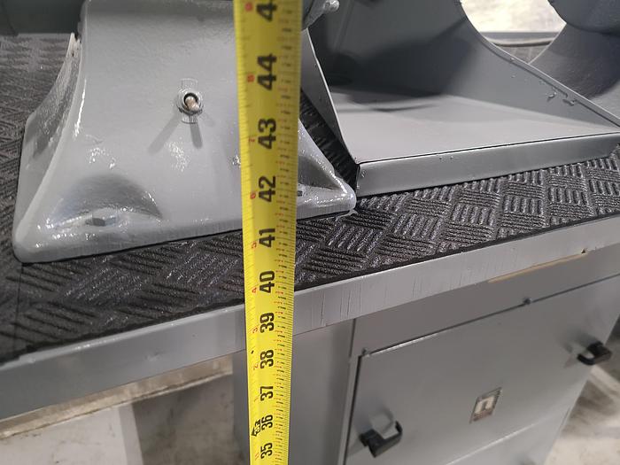 Refurbished Double Head Polishing Buffing Self Contained Machine with Dust Collector 110V 3450 RPM