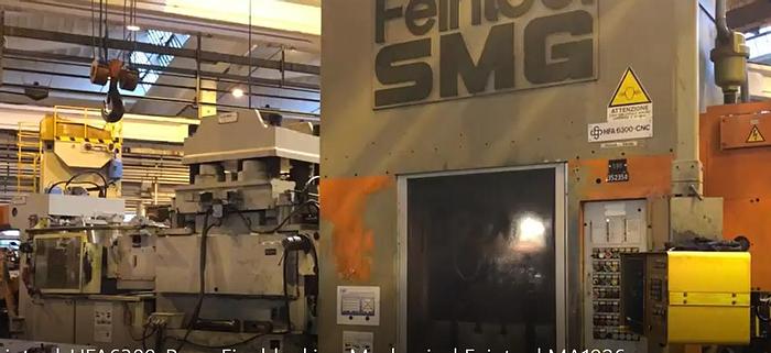 Used Press Fineblanking Mechanical SMG Feintool HFA6300