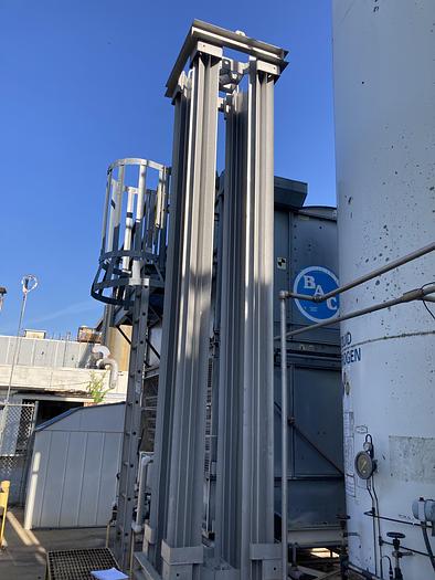 Used Used CryoQuip Inc.  Ambient vaporizer. Model WSV-2-2-F