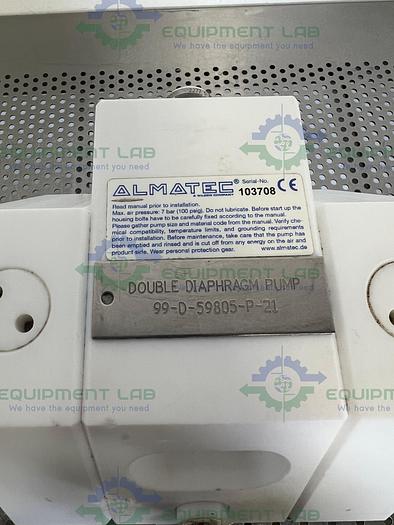 Used Almanac  Air Operated Double Diaphragm Pump