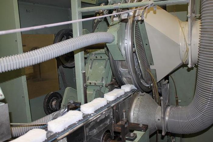 Used JOA SANITARY PAD LINE 9" REGULAR 250 FPM