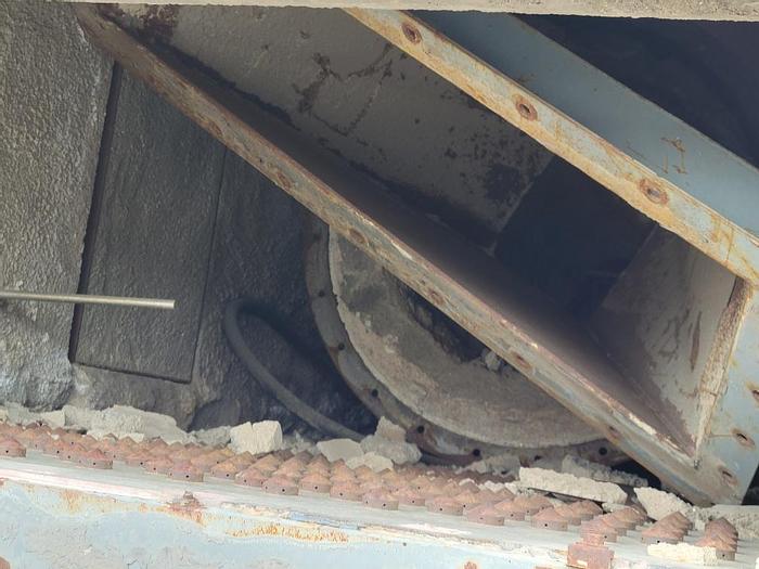 Used Dryer, Fluid Bed, 4'6" X 21', High-Temp, Heyl & Patterson #C739501