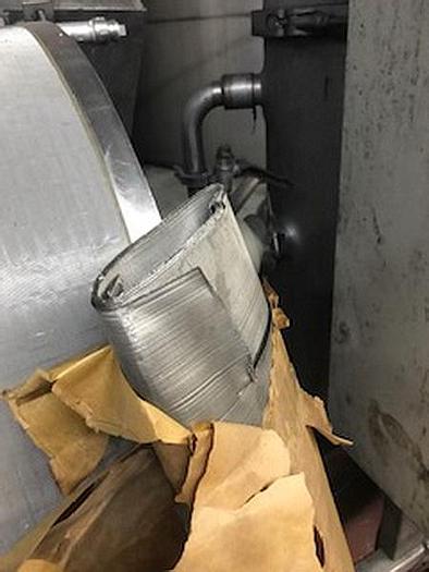 Used 27 in. x 59 in. PADOVAN ROTARY VACUUM DRUM FILTER – FROM WINE MFG (#9631)