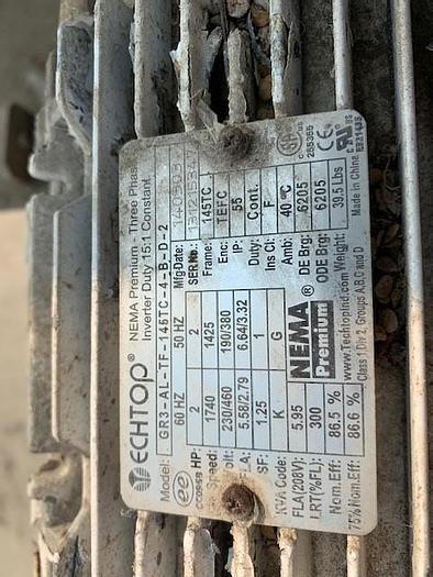 Used Huges 48" Diameter x 16' long Rotary Hot Water Blancher