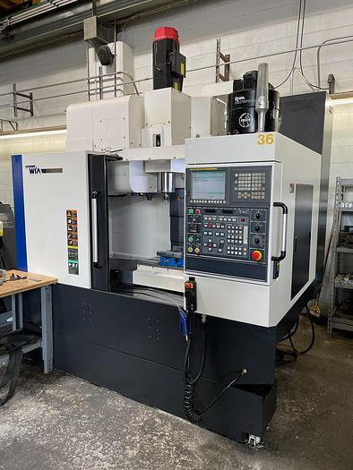 Used 2015 HYUNDAI WIA F400 CNC Vertical Machining Center (2 Available Low Hours)