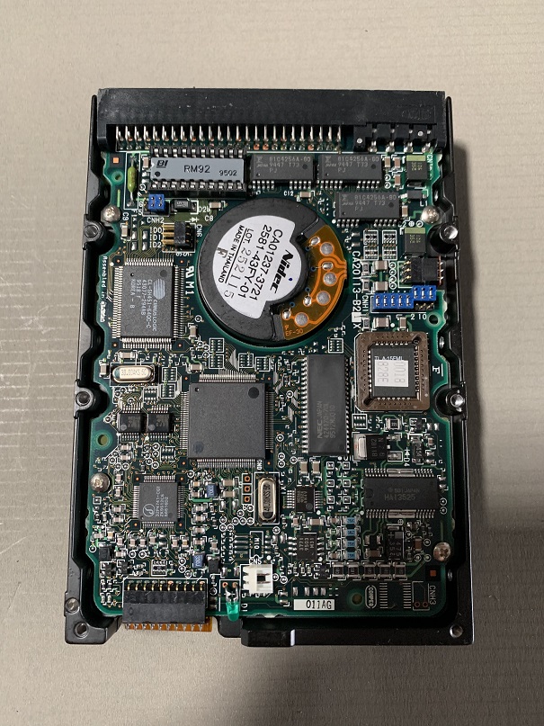 Used Fujitsu 520MB 4500RPM SCSI Pin Internal Hard Drive M2684SAU