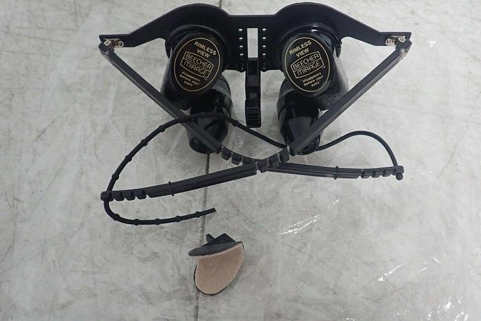Used Beecher Mirage 5.5x25 Wide Angle RimlessView Binocular Glasses
