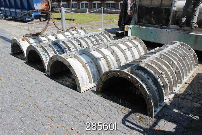 Used Andritz/Dupps 3620 Dewatering Screw Press With Falk Gear Box #28560