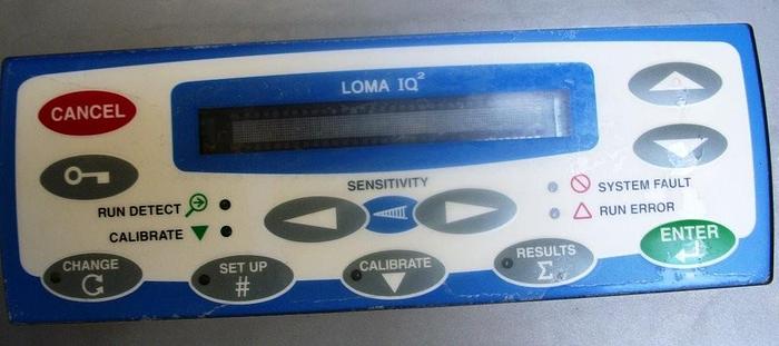 Used Detector, Metal, 14" x 6", Loma, IQ2, S/st, Conveyor, #S741299