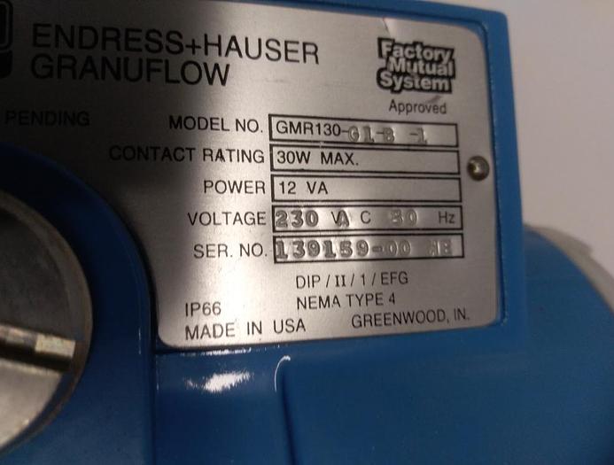 Granuflow GMR 130-G1-B-1, Endress und Hauser,  neu