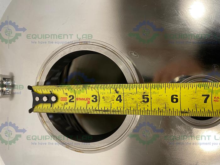 Used Alloy Products 45 Liter Stainless Steel Reactor 50 PSI w/ Bottom Drain & Valves