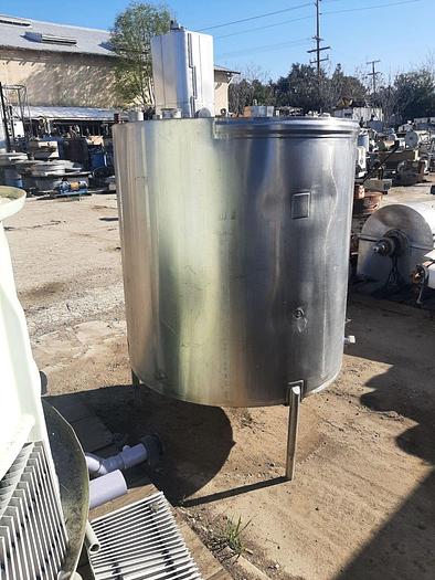 Used Tank, 315 Gallon, S/st, OT/DB, 45" x 46" #C744432