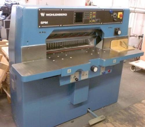 Used Wohlenberg WP 76 SPM highspeed cutter 1993
