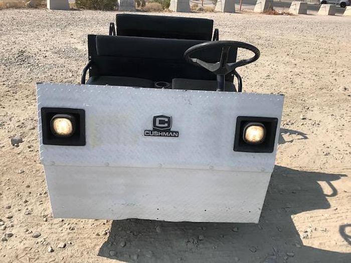 Used 2014 CUSHMAN TITAN XD CREW CAB FLAT BED CART