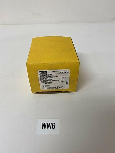 HUBBELL HBL2826 Twist Lock Flanged 30A 480V Receptacle Warranty Fast Shipping