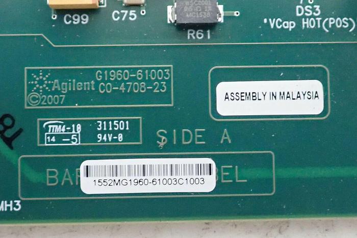 Used Agilent G1960-61003 PCA Board Assembly