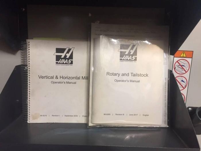 Used 2018 HAAS Mini Mill CNC Vertical Machining Center 4th Axis ***Low Hours***