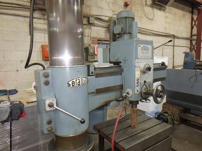 Used 4' ARM, SORALUCE TRO-1250, RADIAL ARM DRILL