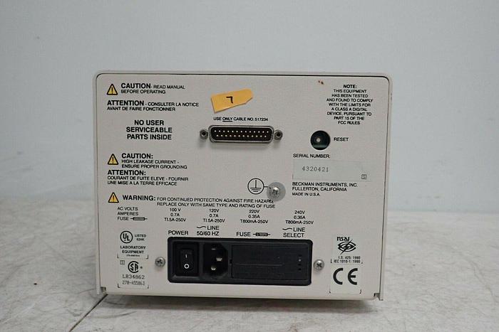 Used Beckman High Performance Temperature Controller