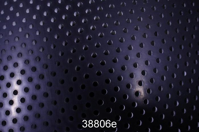 Used Suction Couch Roll, Rubber Covered with Vacuum Suction Box #38806