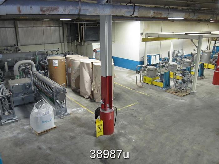 Used 100 Tpd Input, 80 Tpd Output Deink Fiber System #38987