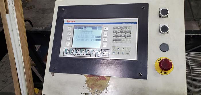 Used 57" (1.44M) MAXSON DFK DUAL ROTARY KNIFE SHEETER 2000