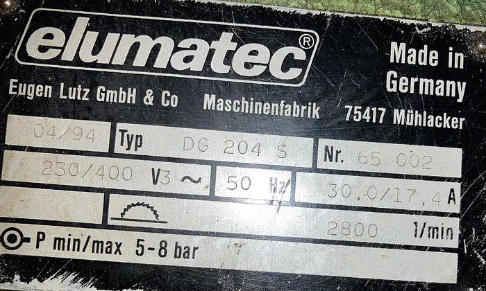 Gebraucht Doppelgehrungssäge Elumatec DG 204