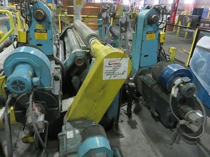Used 1996 96" CAMERON CENTER SURFACE DUPLEX SLITTER REWINDER