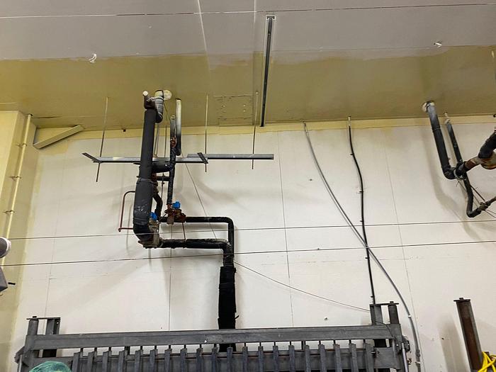 Used 2000 Jackstone horizontal plate freezing system with Linde AG refrigeration pack