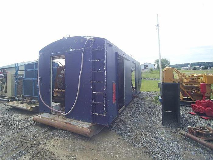 Used 0 Emsco DC-700 Mud Pump & C18 Diesel Engine