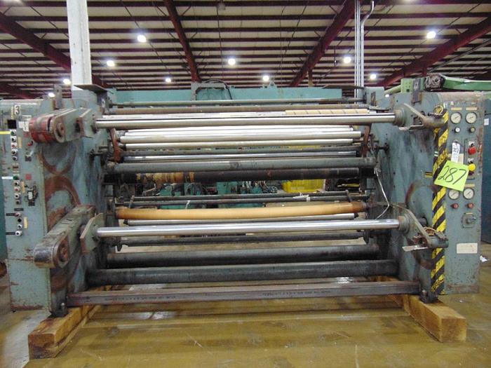 Used Gloucester model 124, 108" Winder; SN 24215001