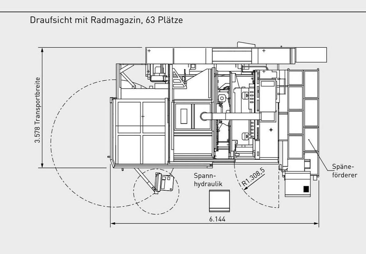 Gebraucht Bearbeitungszentrum DMG MORI DMU125P duoBlock