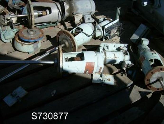 Used Mixer, Agitator, 1/3 HP, Nettco, S/st, NSDF1/3 (2) #S730877