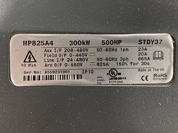 Used 250 HP SIEMENS MOTOR 1180 RPM 586U FRAME