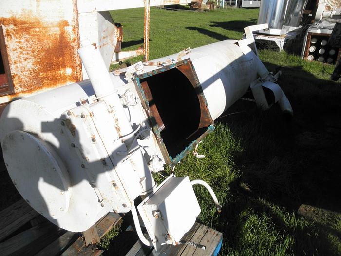 Used Dust Collector, Baghouse, 100 SF, 28" diameter X 9.5', Pulse #S739458