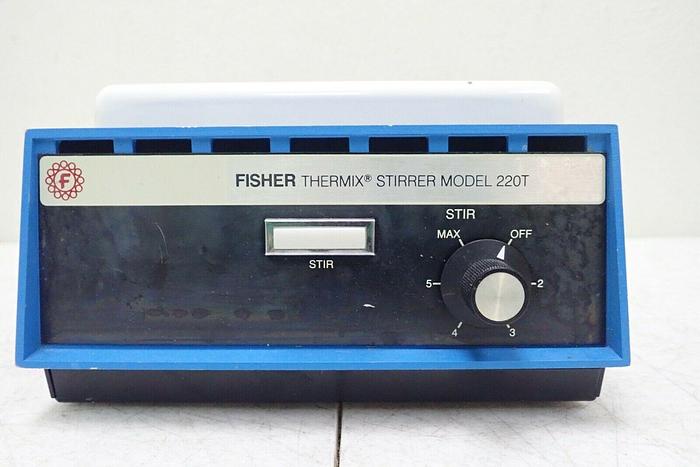 Used Fisher Scientific Model 220T 14-493-220T Thermix Stirrer