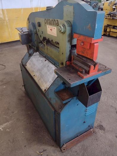 Used 50 TON PIRANHA MODEL #P3 HYDRAULIC IRONWORKER