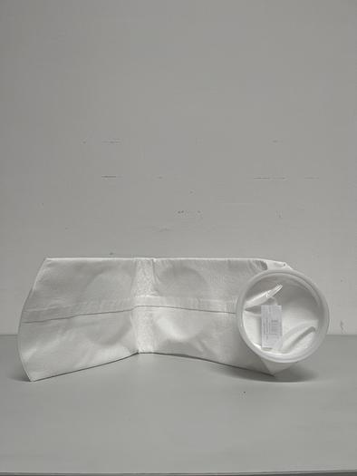 Duda  Welded Polyester Filter Bag, With Plastic Collar flange, L/32" D/ 7"