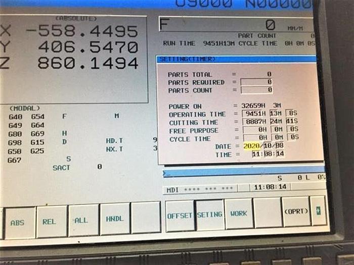 Used 2008 YCM WV108B