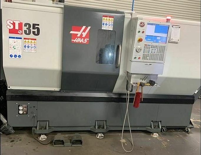 Used 2018 HAAS ST35 Lathe Live Tooling *** Low Hours ***