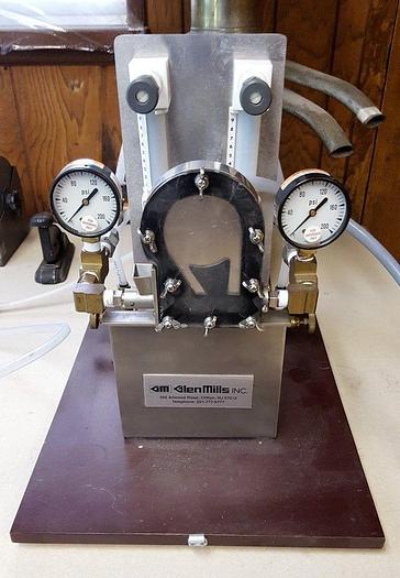 Used 2 IN. DIA. GLEN MILLS LABORATORY JET MILL – S/S