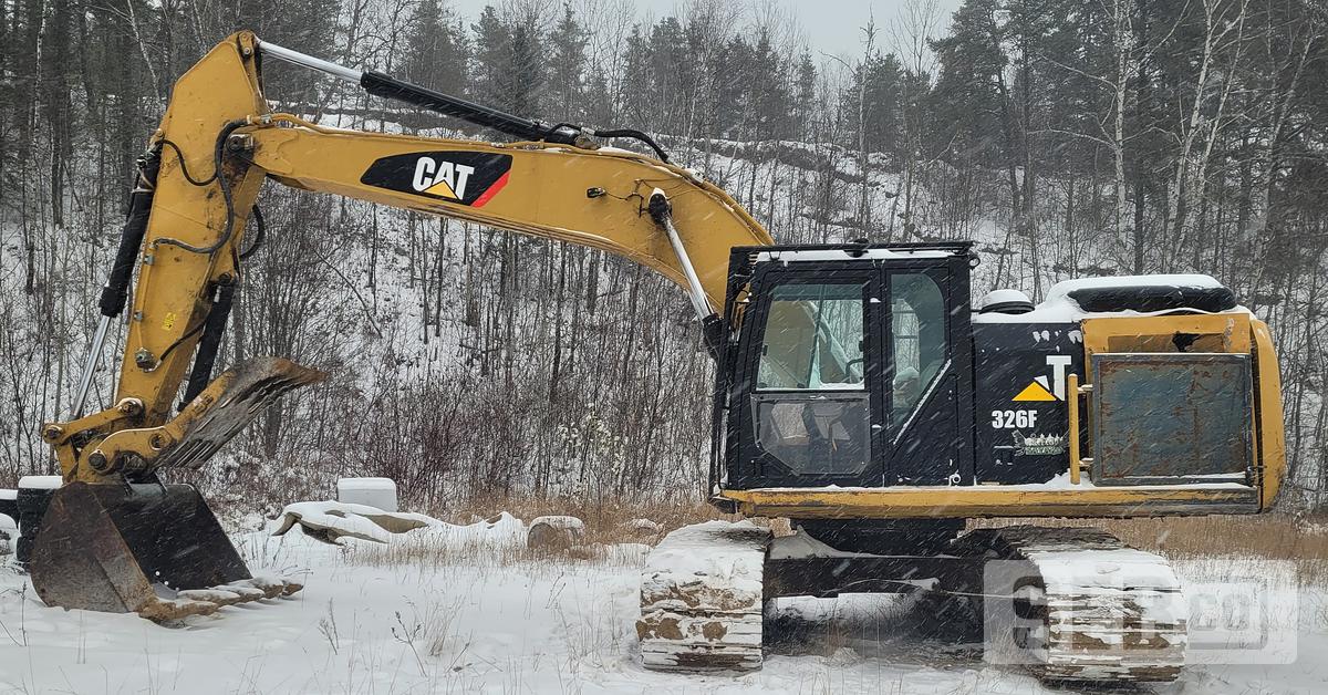 Used Caterpillar 326F