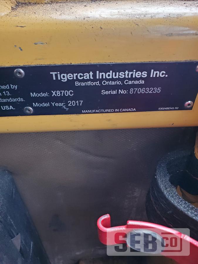 Used Tigercat X870C