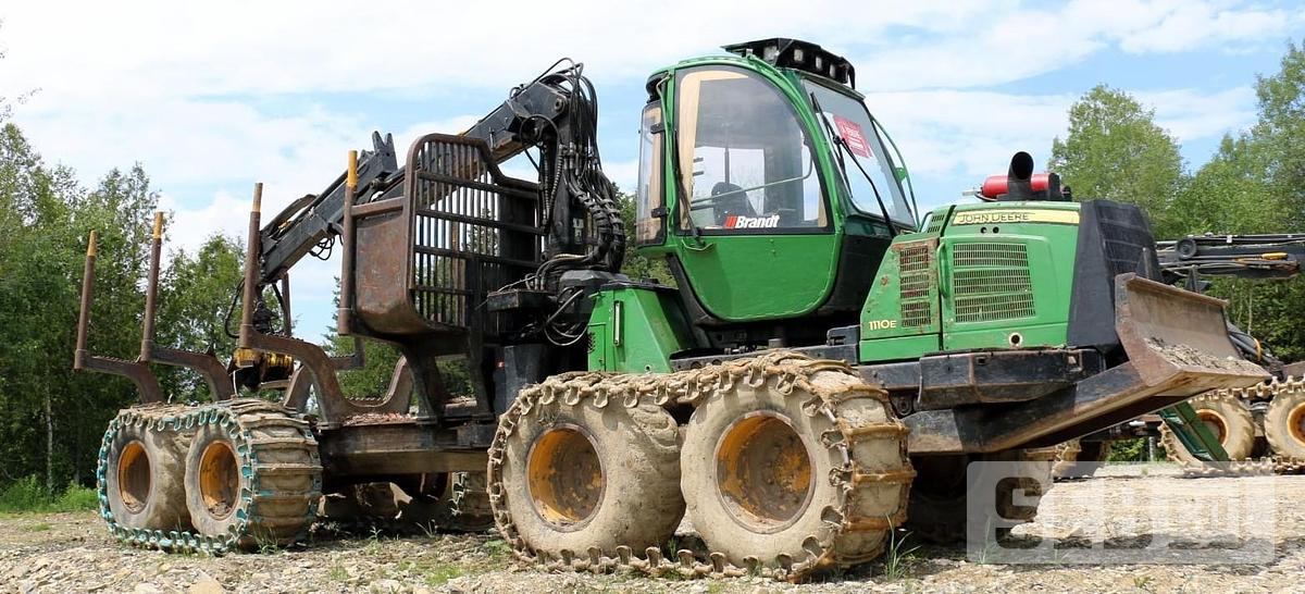 Used Timberjack 1110E